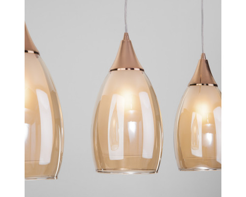 Купить Подвесной светильник Eurosvet 50285/3 золото| VIVID-LIGHT.RU