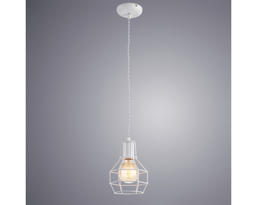 Оформить заказ Подвесной светильник ARTE Lamp A9182SP-1WH| VIVID-LIGHT.RU