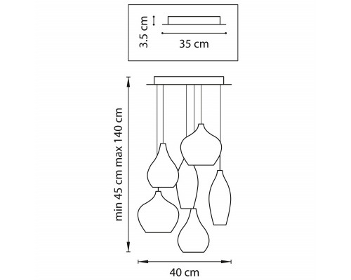 Оформить заказ Подвесной светильник Lightstar 803061| VIVID-LIGHT.RU
