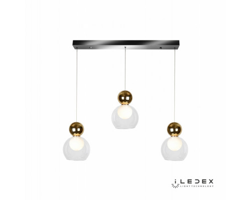 Оформить заказ Подвесной светильник iLedex C4476-3L GL| VIVID-LIGHT.RU