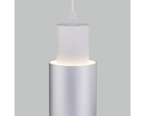 Сделать заказ Подвесной светильник Eurosvet 50204/1 LED белый/матовое серебро| VIVID-LIGHT.RU