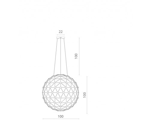 Сделать заказ Подвесной светильник Divinare 1610/02 SP-140| VIVID-LIGHT.RU