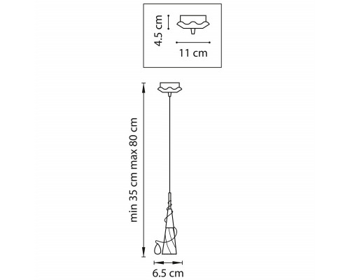 Купить Подвесной светильник Lightstar 711010| VIVID-LIGHT.RU