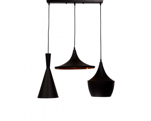 Сделать заказ Подвесной светильник Lumina Deco LDP 7712-3 PR BK| VIVID-LIGHT.RU