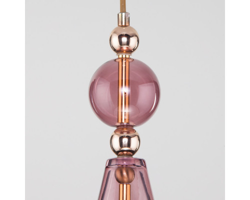 Оформить заказ Подвесной светильник Eurosvet 50202/1 пурпурный| VIVID-LIGHT.RU