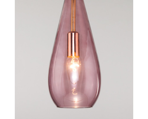 Оформить заказ Подвесной светильник Eurosvet 50202/1 пурпурный| VIVID-LIGHT.RU