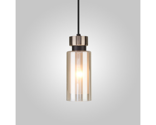 Оформить заказ Подвесной светильник Eurosvet 50115/1 черный| VIVID-LIGHT.RU