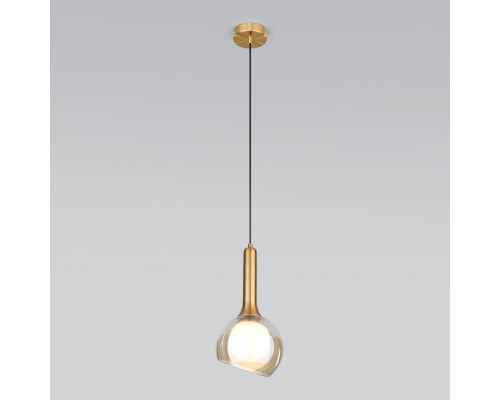 Сделать заказ Подвесной светильник Eurosvet 50188/1 янтарный| VIVID-LIGHT.RU