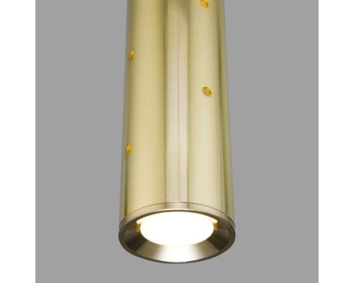 Сделать заказ Подвесной светильник Elektrostandard 50214/1 LED золото| VIVID-LIGHT.RU