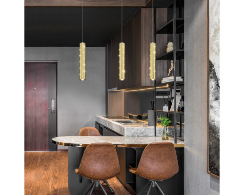 Сделать заказ Подвесной светильник Elektrostandard 50214/1 LED золото| VIVID-LIGHT.RU