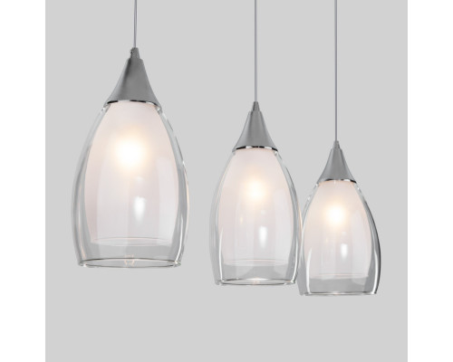 Оформить заказ Подвесной светильник Eurosvet 50285/3 хром| VIVID-LIGHT.RU