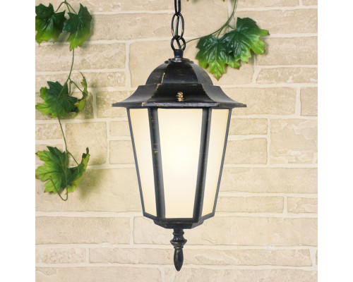 Оформить заказ Уличный светильник Elektrostandard GL 1004H черное золото| VIVID-LIGHT.RU