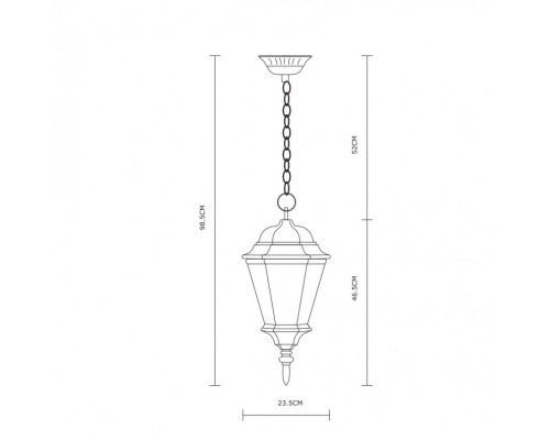 Купить Уличный светильник ARTE Lamp A1204SO-1BN| VIVID-LIGHT.RU