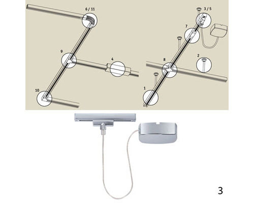Оформить заказ Подвод питания Paulmann 96863| VIVID-LIGHT.RU