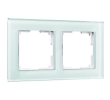 Рамка Werkel WL01-Frame-02 / Рамка на 2 поста (натуральное стек