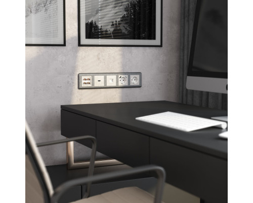 Купить Розетка Werkel W1182013| VIVID-LIGHT.RU