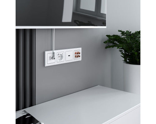 Сделать заказ Розетка Werkel W1185001 белый| VIVID-LIGHT.RU