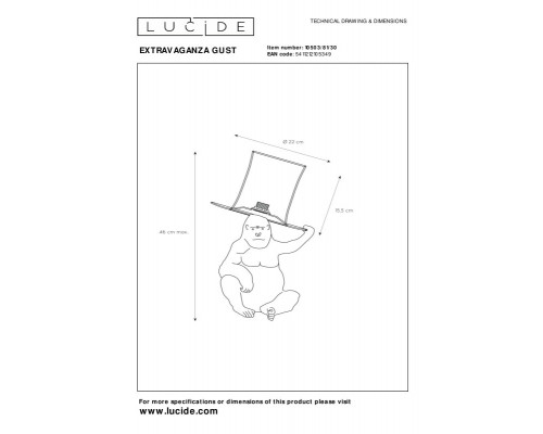 Заказать Детская настольная лампа LUCIDE 10503/81/30| VIVID-LIGHT.RU