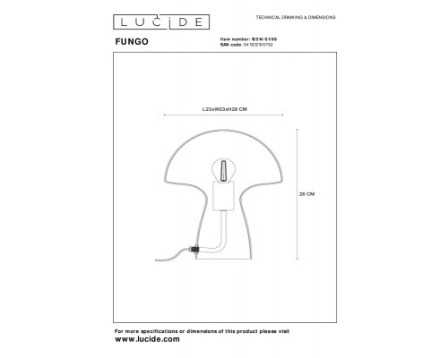 Сделать заказ Детская настольная лампа LUCIDE 10514/01/66| VIVID-LIGHT.RU