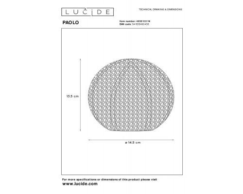Оформить заказ Детская настольная лампа LUCIDE 46501/01/14| VIVID-LIGHT.RU
