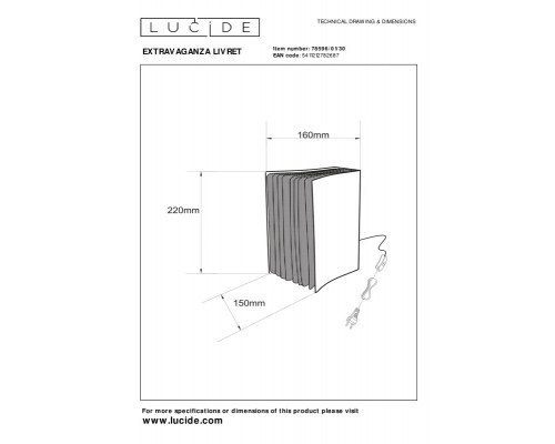 Заказать Детская настольная лампа LUCIDE 78596/01/30| VIVID-LIGHT.RU
