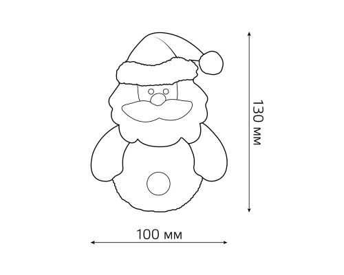 Купить Ночник детский Gauss HL001| VIVID-LIGHT.RU