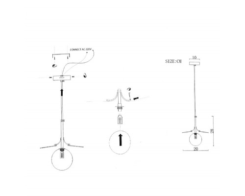 Сделать заказ Детский светильник ImperiumLoft 191914-26| VIVID-LIGHT.RU