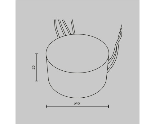 Купить Блок питания Maytoni Technical PSL-DL40-S-300mA| VIVID-LIGHT.RU