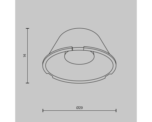 Купить Линза Maytoni Technical LensD29-50| VIVID-LIGHT.RU