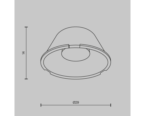 Купить Линза Maytoni Technical LensD29-24| VIVID-LIGHT.RU
