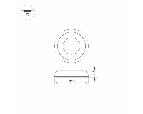 Сделать заказ Вставка Arlight 024932| VIVID-LIGHT.RU