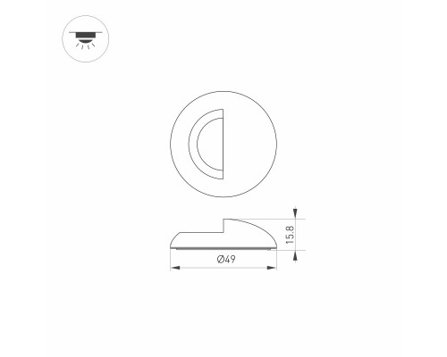 Оформить заказ Вставка Arlight 024931| VIVID-LIGHT.RU