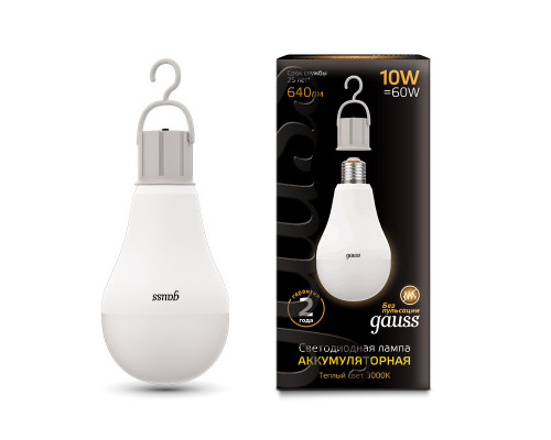 Сделать заказ Светодиодная лампа Gauss 102402100| VIVID-LIGHT.RU