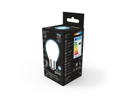 Сделать заказ Светодиодная лампа Gauss 105202209| VIVID-LIGHT.RU