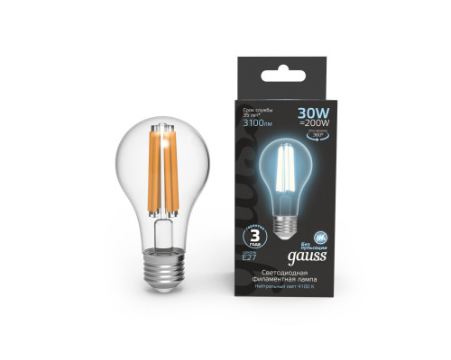 Оформить заказ Светодиодная лампа Gauss 102902230| VIVID-LIGHT.RU