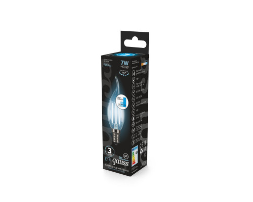 Купить Светодиодная лампа Gauss 104801207-S| VIVID-LIGHT.RU