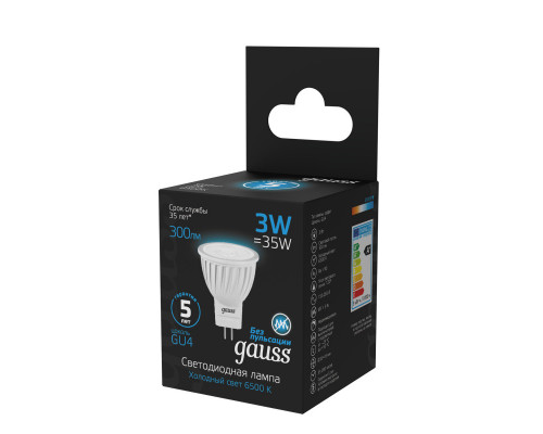 Оформить заказ Светодиодная лампа Gauss 132517303| VIVID-LIGHT.RU