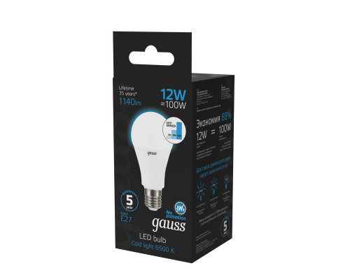 Заказать Светодиодная лампа Gauss 102502312-S| VIVID-LIGHT.RU