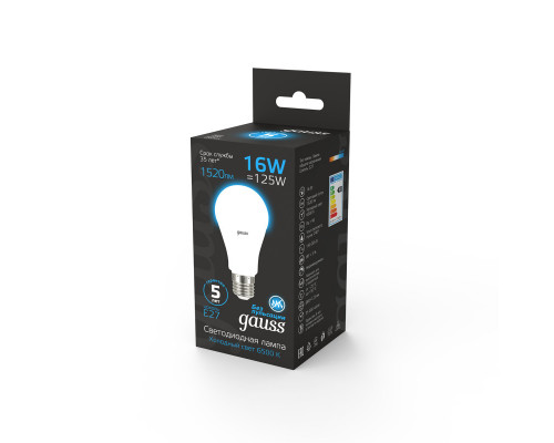 Заказать Светодиодная лампа Gauss 102502316| VIVID-LIGHT.RU