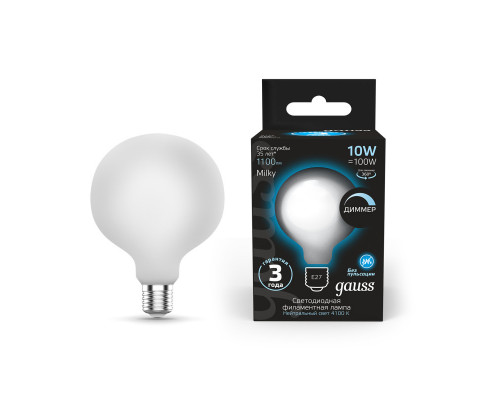 Оформить заказ Светодиодная лампа Gauss 187202210-D| VIVID-LIGHT.RU