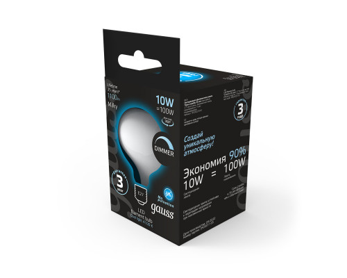 Оформить заказ Светодиодная лампа Gauss 187202210-D| VIVID-LIGHT.RU