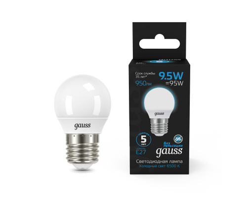 Заказать Светодиодная лампа Gauss 105102310| VIVID-LIGHT.RU