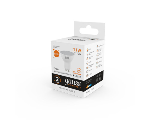 Сделать заказ Светодиодная лампа Gauss 13611| VIVID-LIGHT.RU