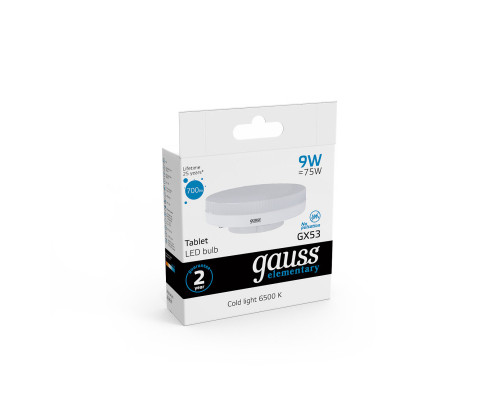 Купить Светодиодная лампа Gauss 83839| VIVID-LIGHT.RU