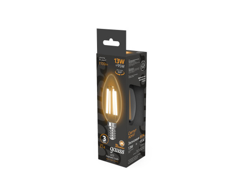 Сделать заказ Светодиодная лампа Gauss 103801113| VIVID-LIGHT.RU