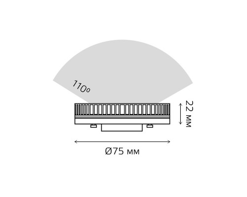 Сделать заказ Светодиодная лампа Gauss 83833| VIVID-LIGHT.RU