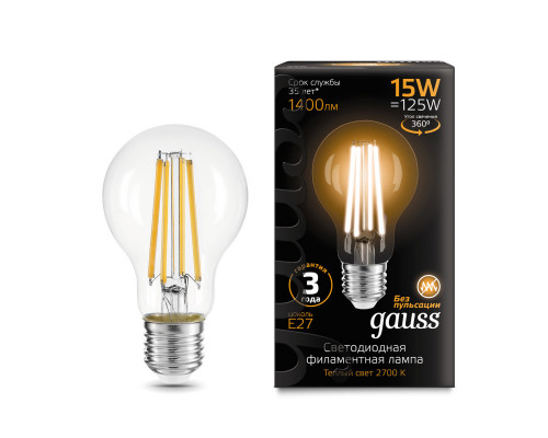 Купить Светодиодная лампа Gauss 102902115| VIVID-LIGHT.RU