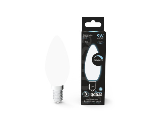 Оформить заказ Светодиодная лампа Gauss 103201209-D| VIVID-LIGHT.RU