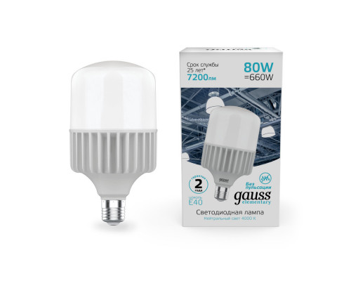 Оформить заказ Светодиодная лампа Gauss 63428| VIVID-LIGHT.RU