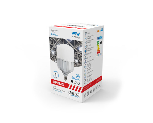 Купить Светодиодная лампа Gauss 60430| VIVID-LIGHT.RU